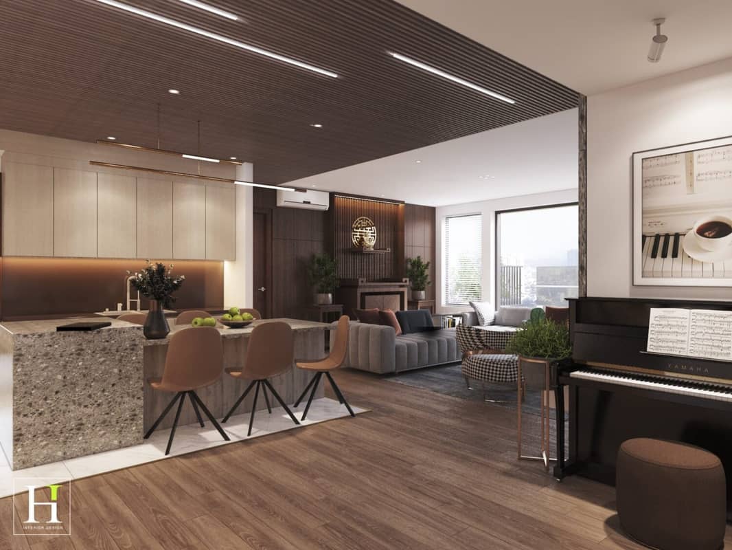 3D Interior Living Room by Hoang Thong