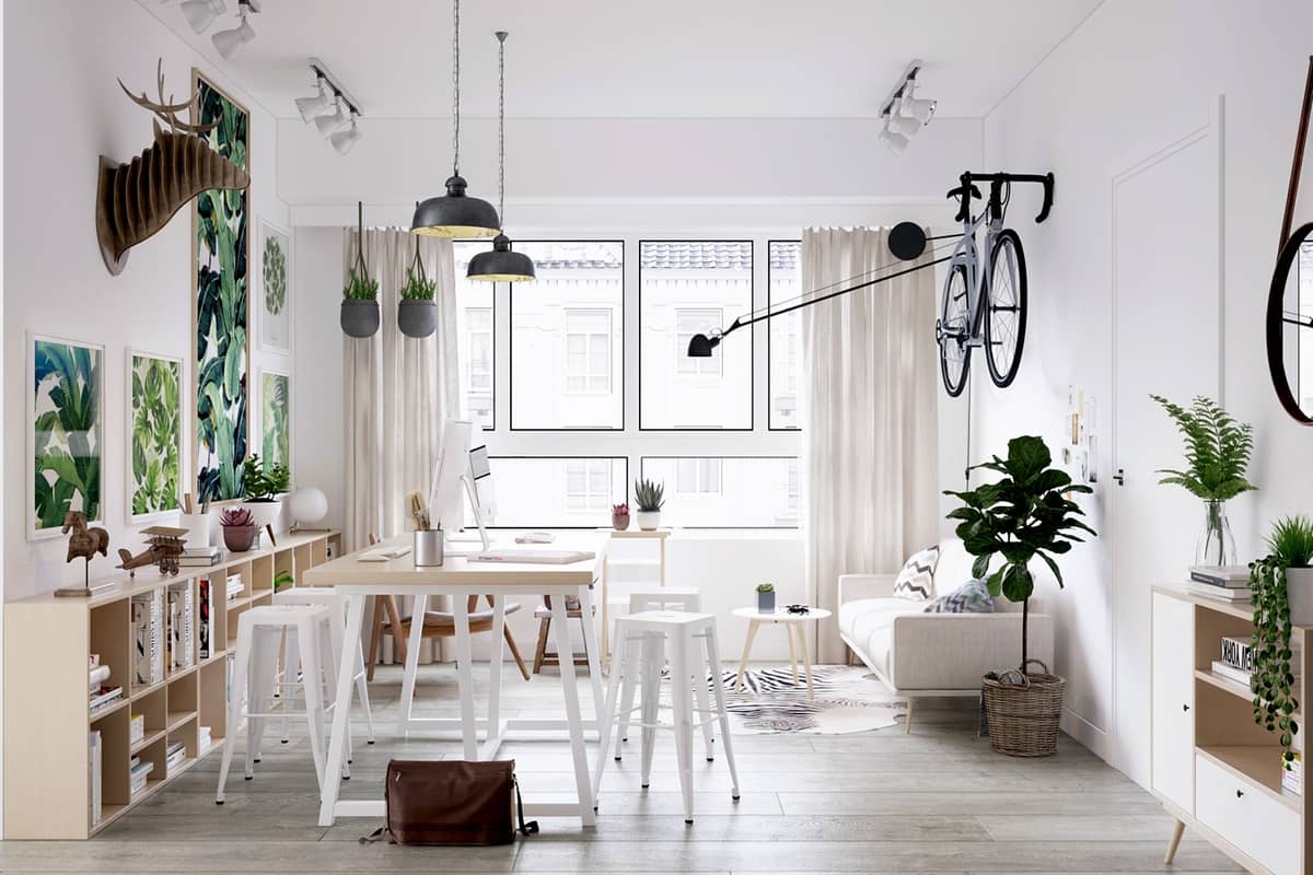 3D Interior Scenes File 3dsmax Model Office Room 2