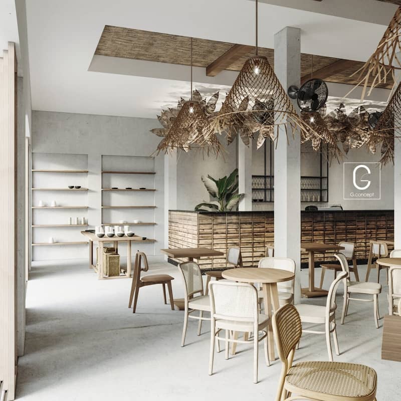 3D Model Interior Coffee 62 Scenes File 3dsmax By Minh Quan