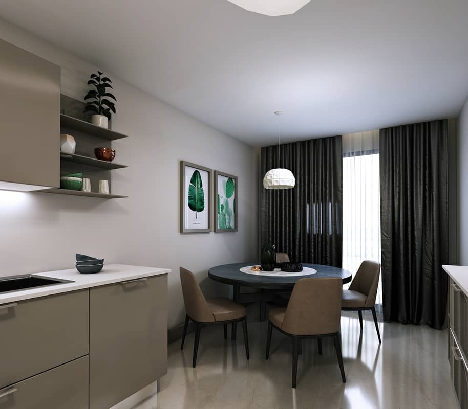 3D Model Luxury Kitchen 139 
