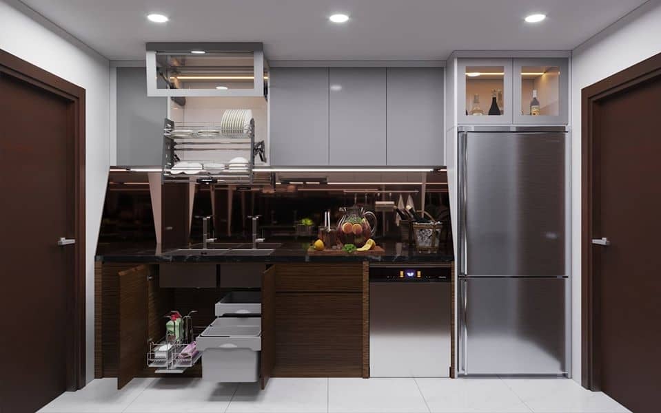 3D Model Kitchen 196 By BinhBa