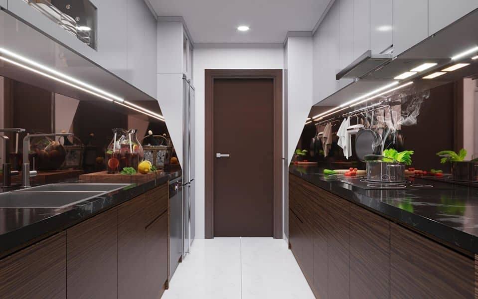 3D Model Kitchen 196 By BinhBa