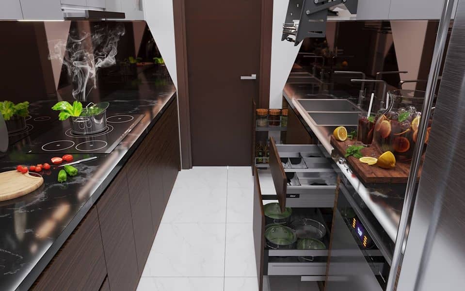 3D Model Kitchen 196 By BinhBa