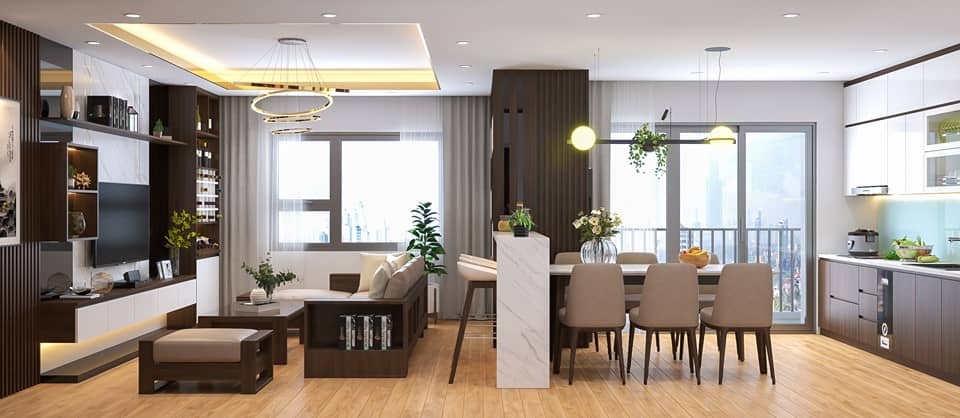 3D Interior Kitchen- Livingroom 41 Scene 3dsmax By Nguyen Ngoc Tung 