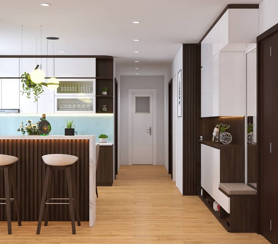 3D Interior Kitchen- Livingroom 41 Scene 3dsmax By Nguyen Ngoc Tung 