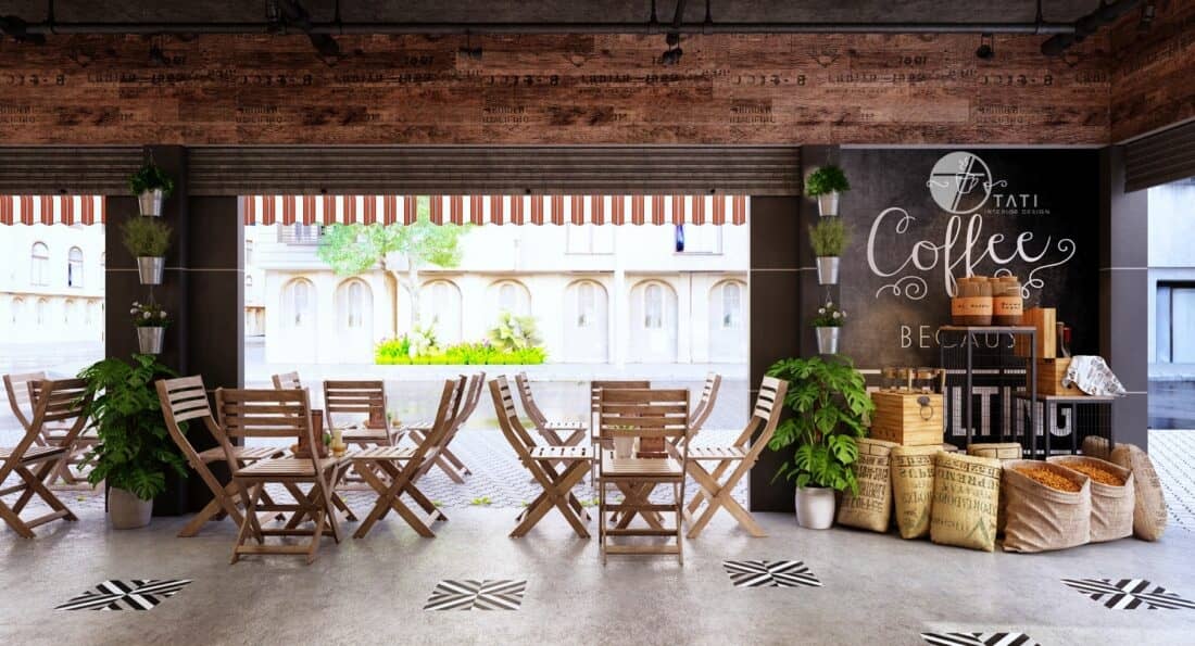 3D Model Interior Coffee 41 Scenes File 3dsmax By TranThanhTien