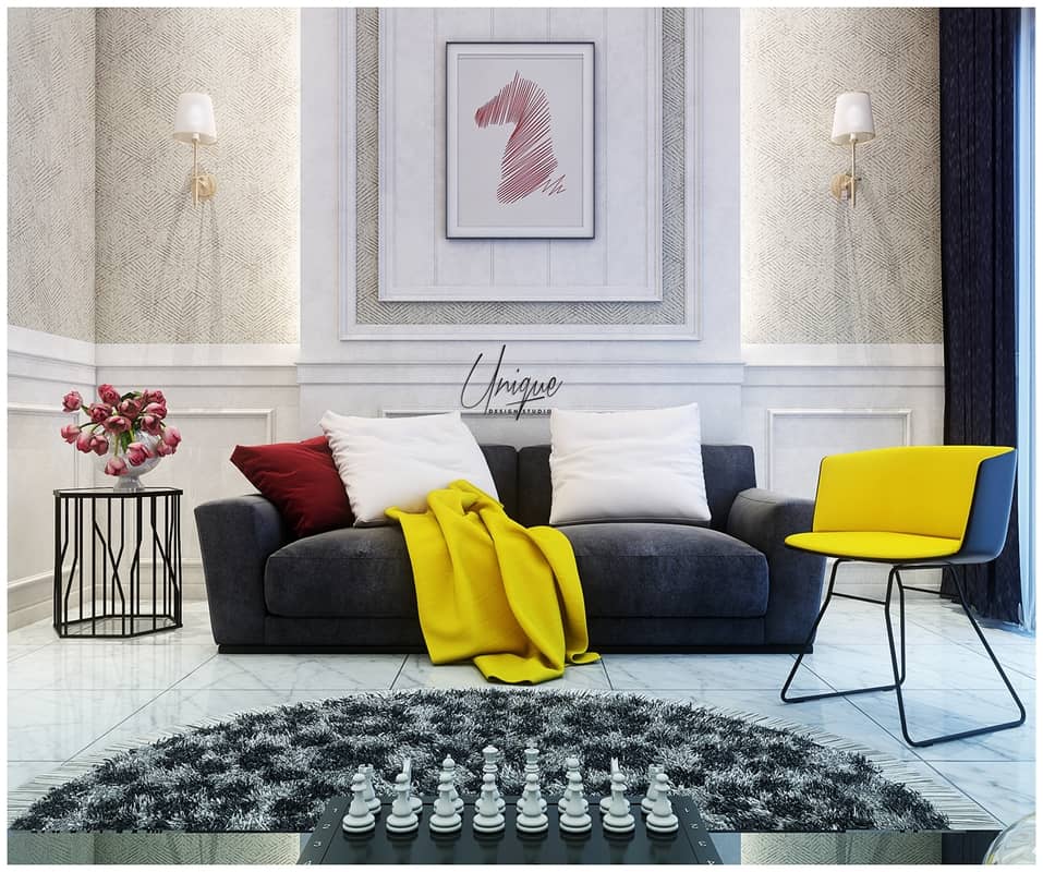 3D Interior Scenes File 3dsmax Model Living Room 223