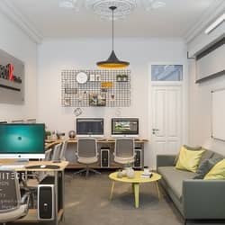 3D Interior Scenes File 3dsmax Model Office Room 3 by Nhat Cuong 