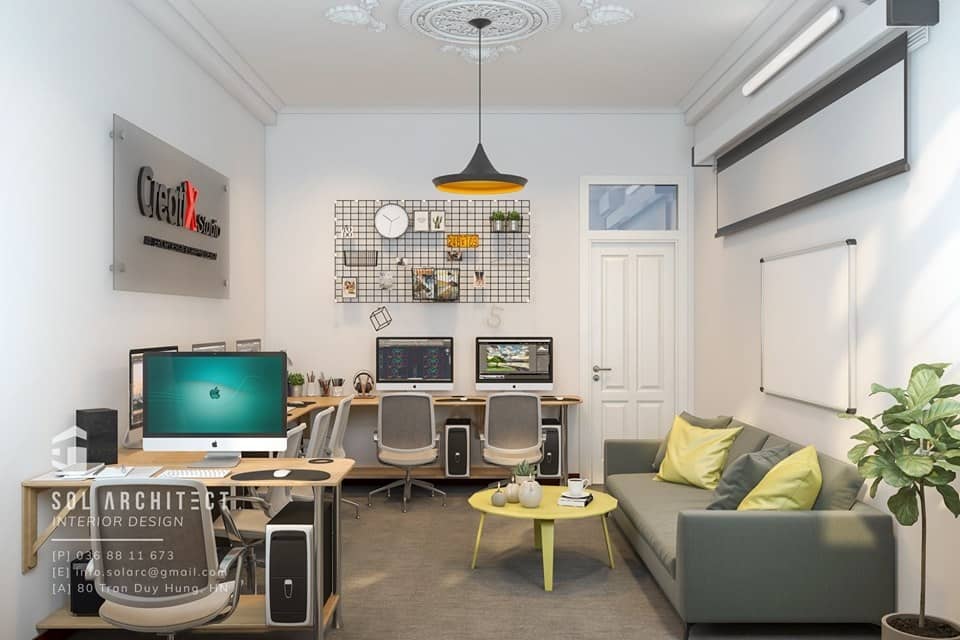 3D Interior Scenes File 3dsmax Model Office Room 3 by Nhat Cuong