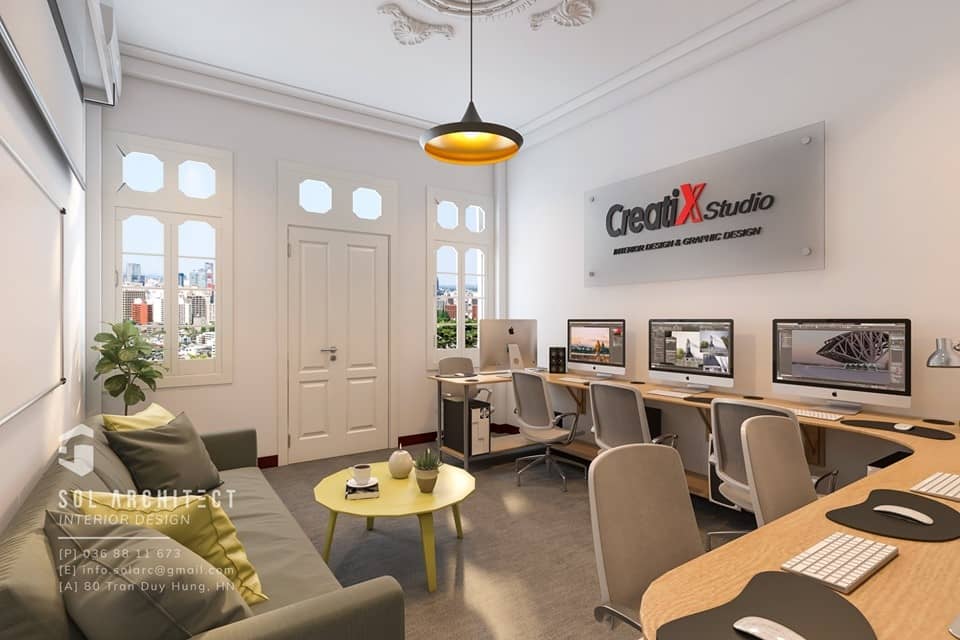 3D Interior Scenes File 3dsmax Model Office Room 3 by Nhat Cuong