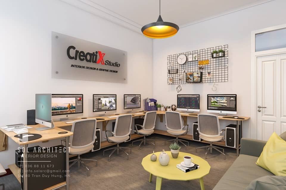 3D Interior Scenes File 3dsmax Model Office Room 3 by Nhat Cuong