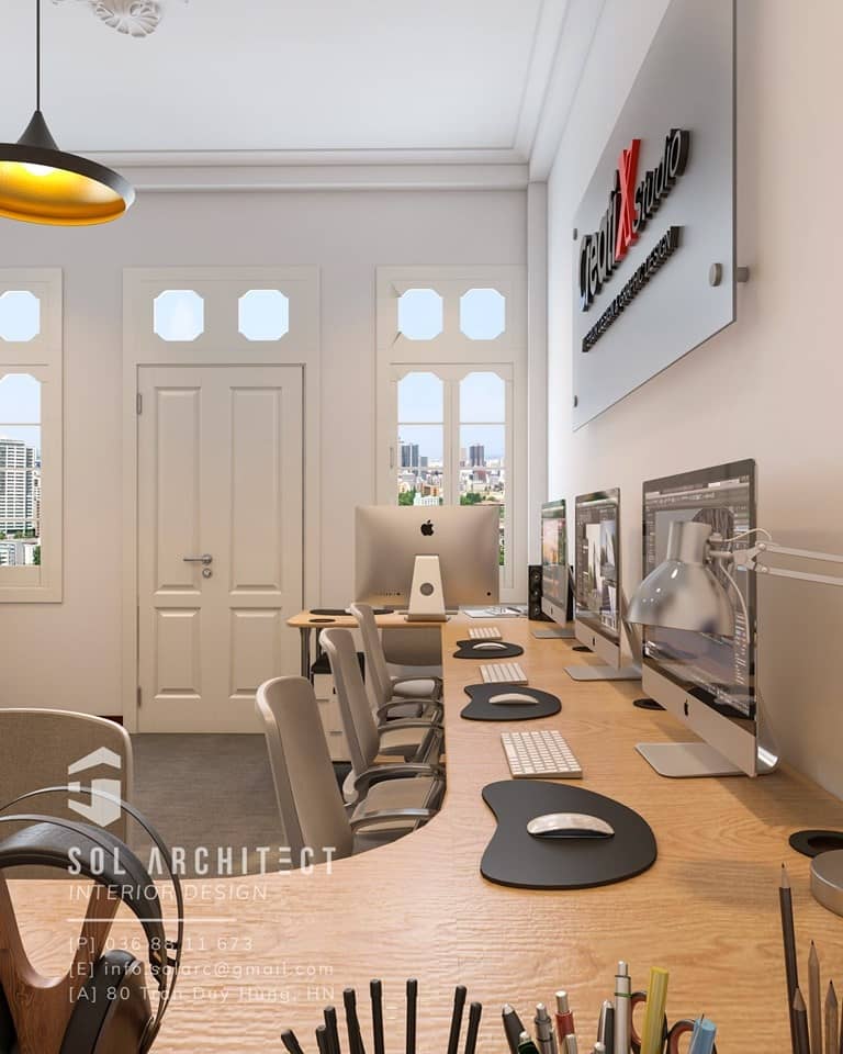 3D Interior Scenes File 3dsmax Model Office Room 3 by Nhat Cuong