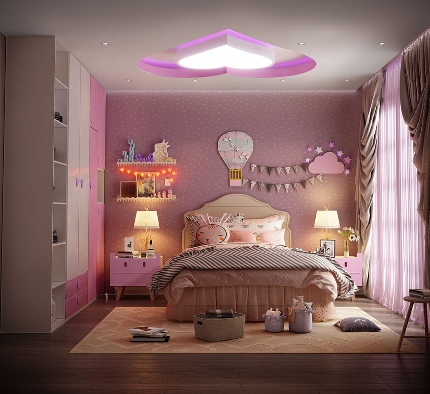  Interior Girl Bedroom Model 11104