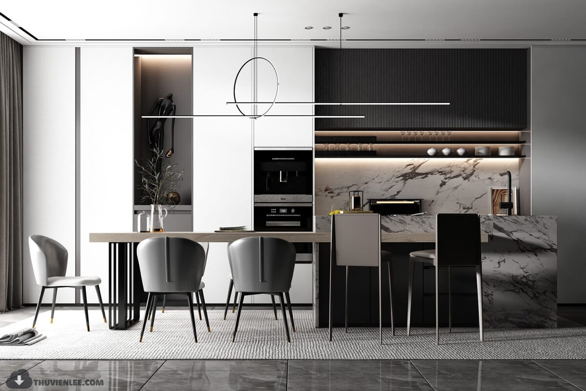  Interior Dining Room by Huy Hieu Lee