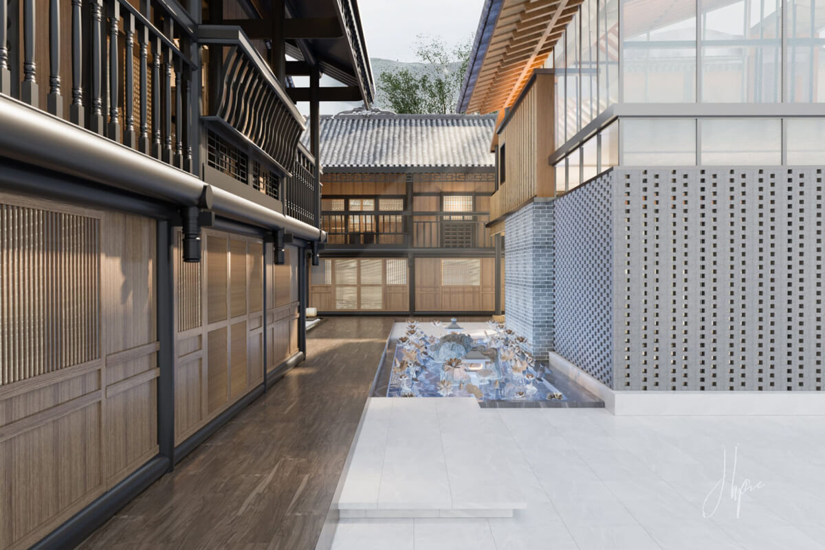 3D Exteriors House Scene Model 3dsmax share By Phung Manh Ha