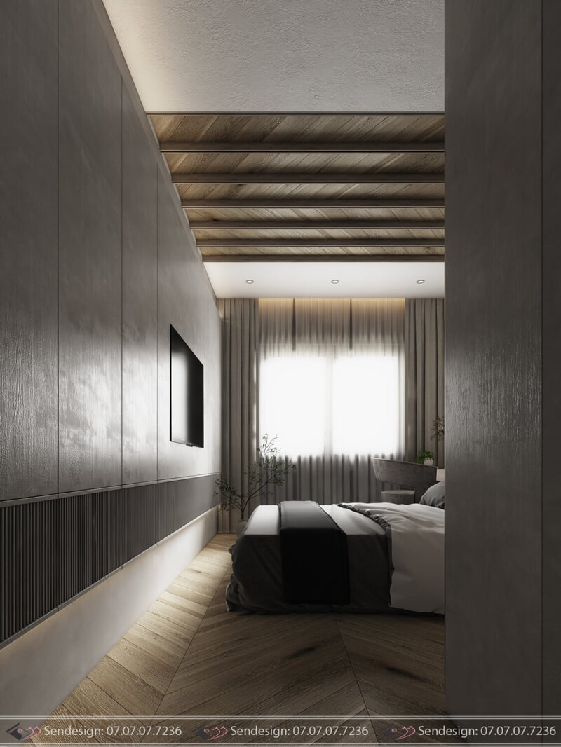  3D Interior Bedroom by Phu Nguyen