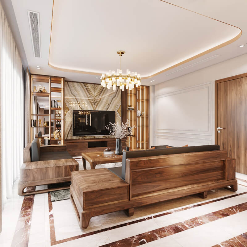  Interior Living room Model By Nguyen Xuan Hoat