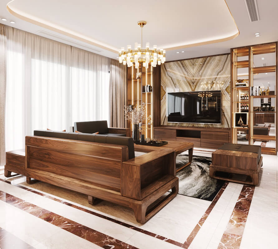  Interior Living room Model By Nguyen Xuan Hoat
