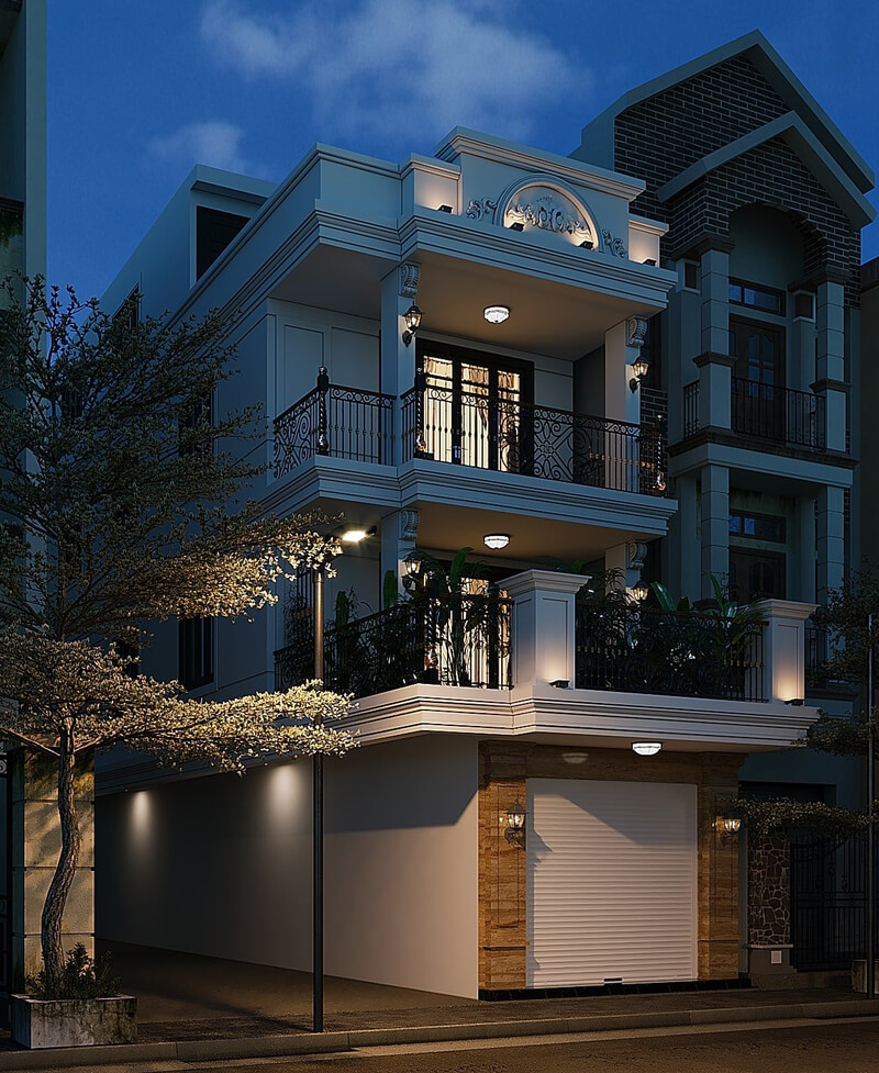 9566 3D Exteriors House Scene Model 3dsmax Share By Dung Cao