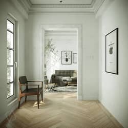 3D Interior Scenes File 3dsmax Model Livingroom 276 By PhanHaDuc 