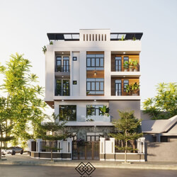  House Exterior by Nguyen Ba Nam 