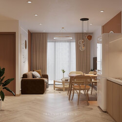  Apartment Interior by Phuong Viet 