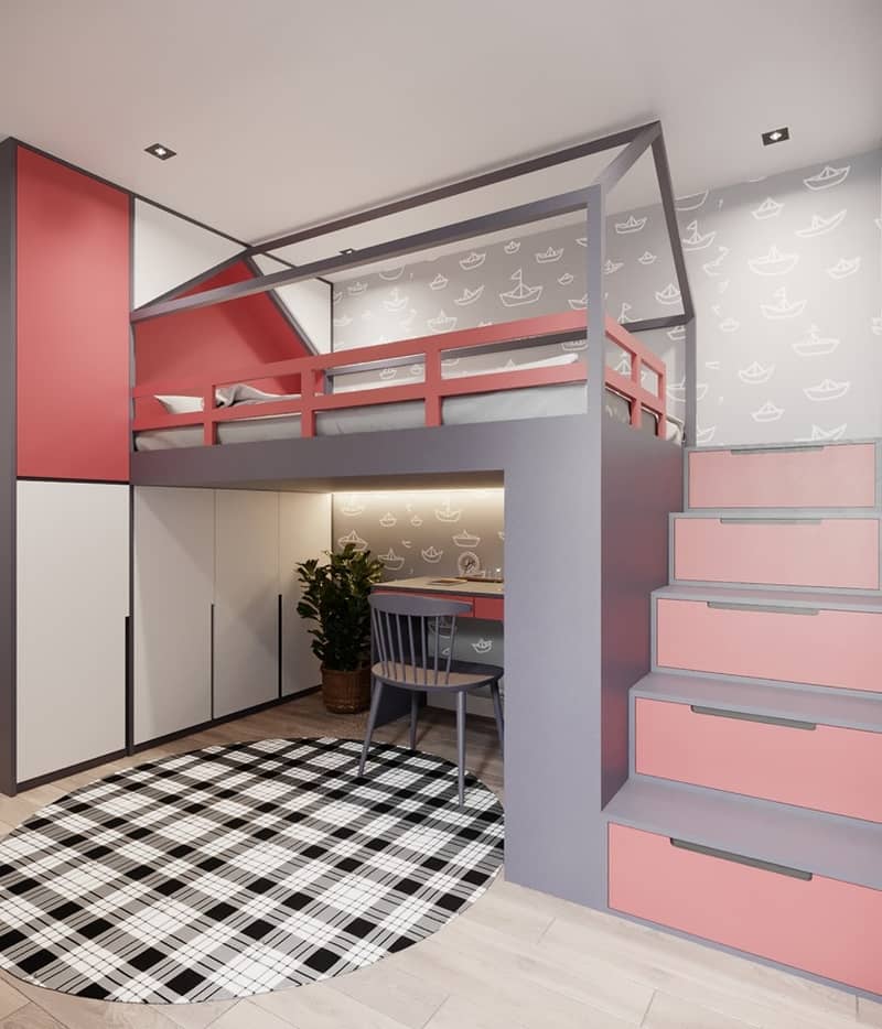 Child Bed Model 199 By DucNam