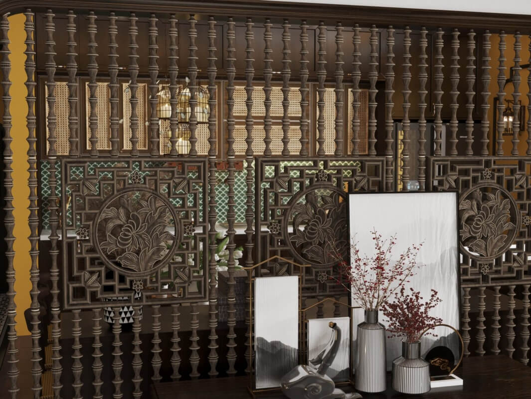  3D Indochine Interior by Tuan Dat
