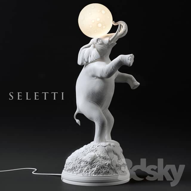 Seletti Elephant Lamp