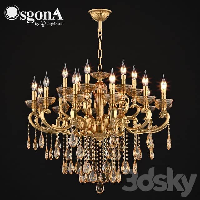 Osgona Zar Art.727182 Pendant light 3D Models