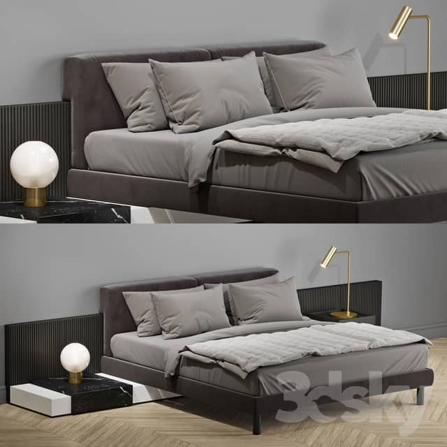 Bed Meridiani Cliff bed