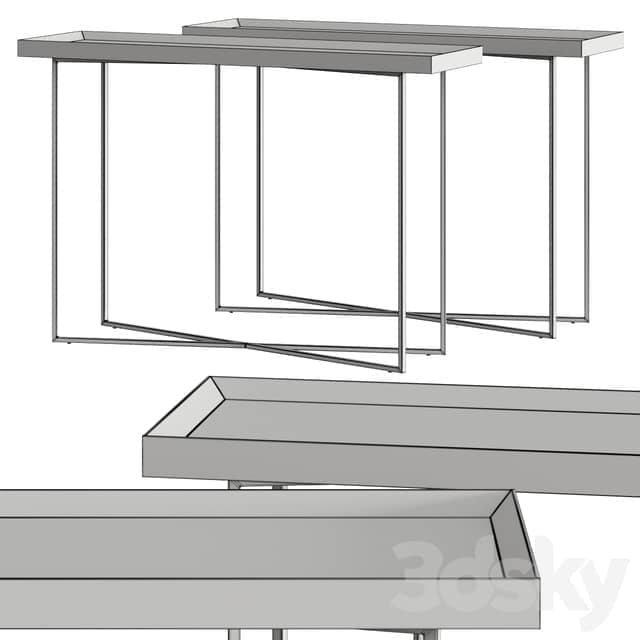 Dall Agnese Slash Console Table