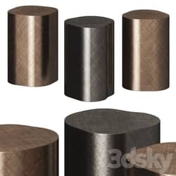 Cattelan Italia Pancho Coffee Side Tables 