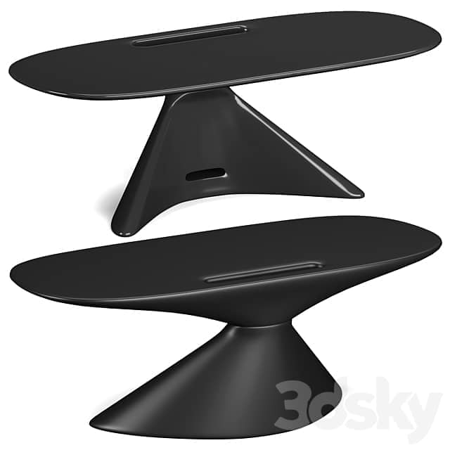 Zero desk by Karim Rashid 3D Models 3DSKY