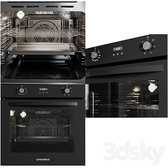 Maunfeld Set01 3D Models