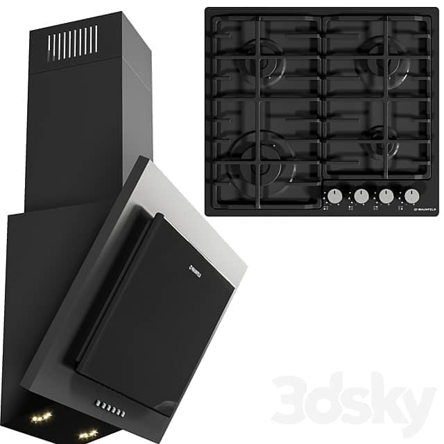 Maunfeld Set01 3D Models