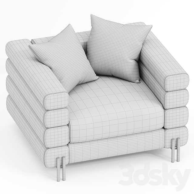 York Chair EICHHOLTZ 3D Models