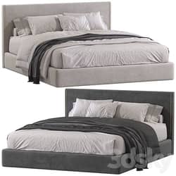 Double bed 112. Bed 3D Models 