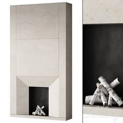 294 fireplace area decorative wall 12 clean lines chimney in marble 00 