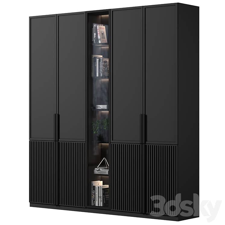 Cabinet with shelves 84