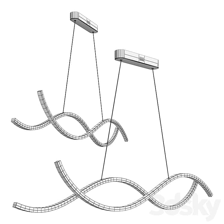 Dimmable Pendant Chandelier