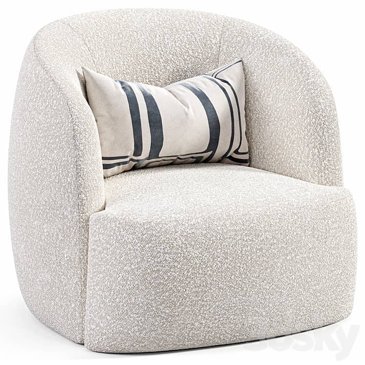 Boucle Armchair Pacific By Loft Concept
