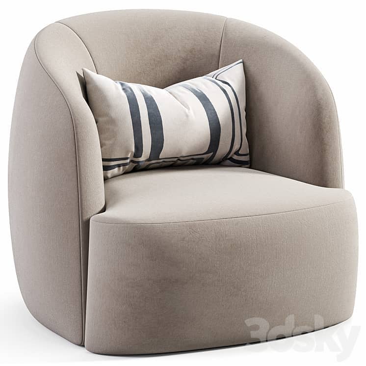 Boucle Armchair Pacific By Loft Concept