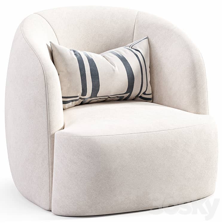 Boucle Armchair Pacific By Loft Concept