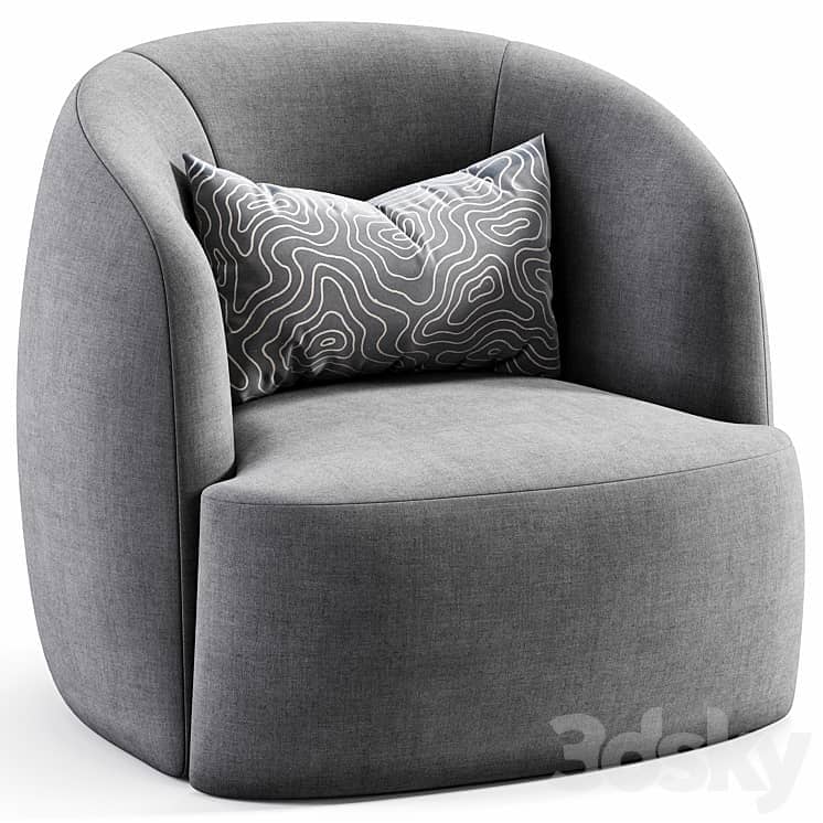 Boucle Armchair Pacific By Loft Concept