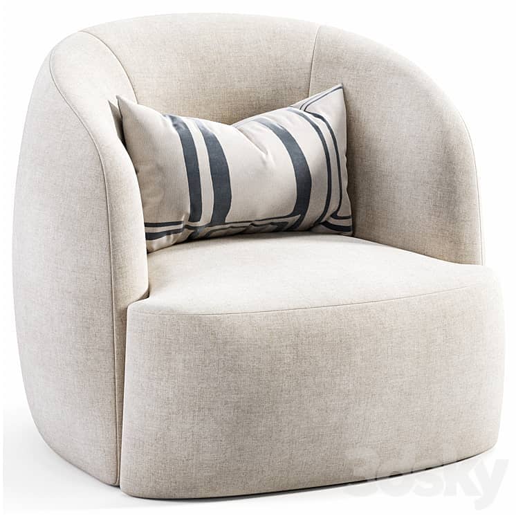 Boucle Armchair Pacific By Loft Concept