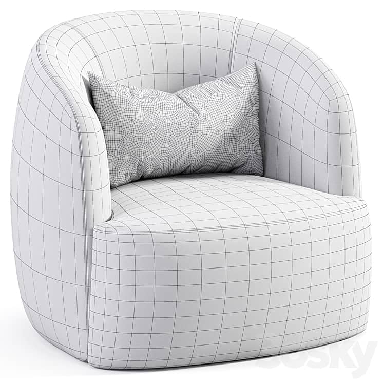 Boucle Armchair Pacific By Loft Concept