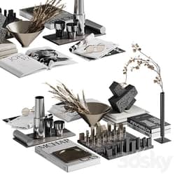 Decorative set Black 