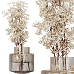 Bouquet of Flowers in a glass vase 