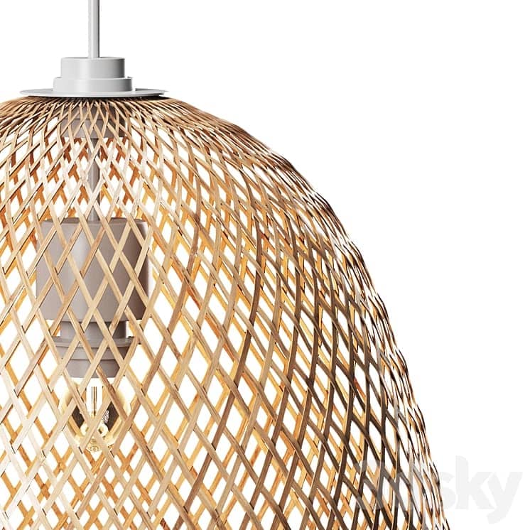 Set of Wicker lamps #4
